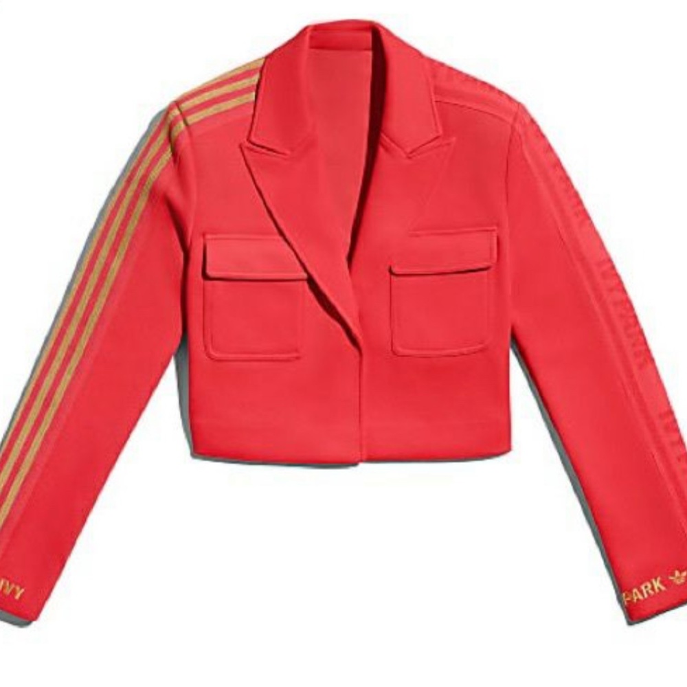 IVY Park Beyoncé Adidas cropped blazer jacket